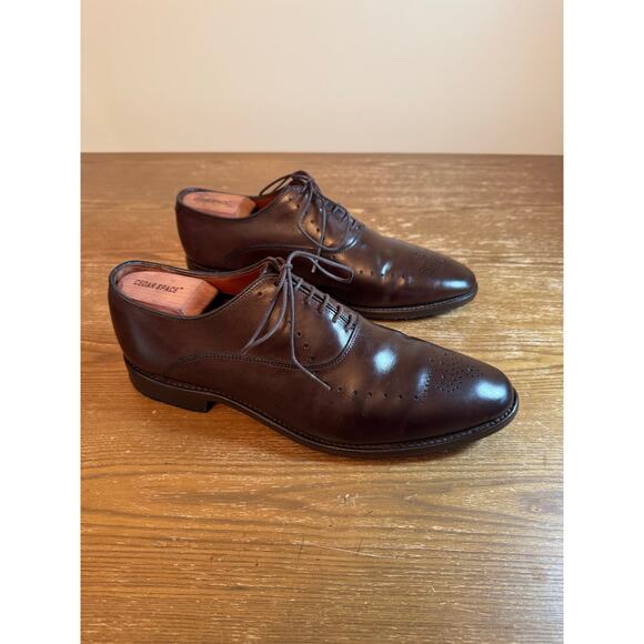 Allen Edmonds Weybridge Oxford in Brown Burnished Calf, size 9.5 D - Picture 2 of 10